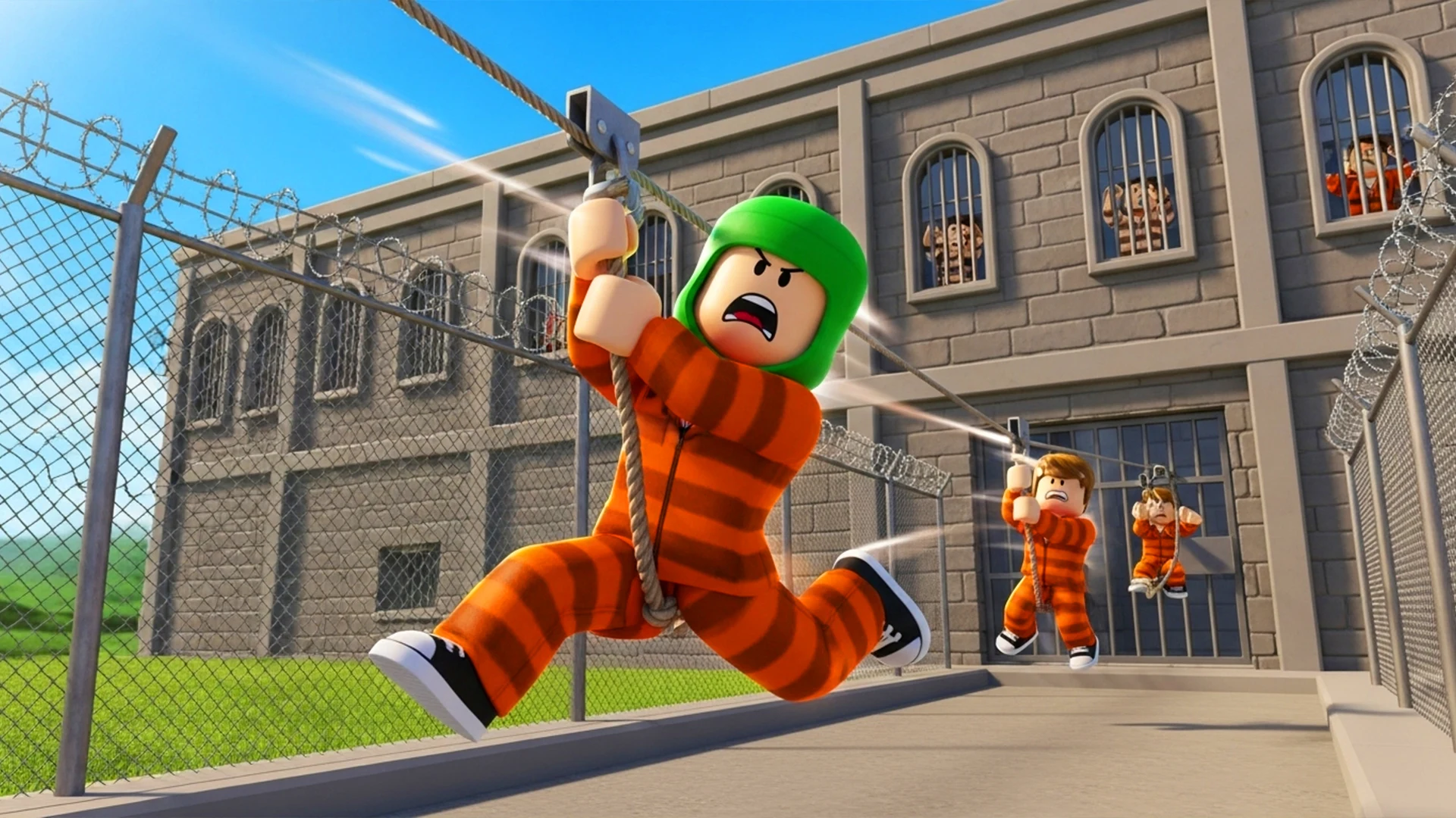 Barry Prison Obby Parkour screenshot